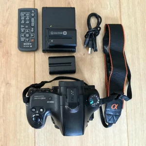 Sony Alpha SLT-A65V 24.3MP Digital SLR Camera - Black (Body only)