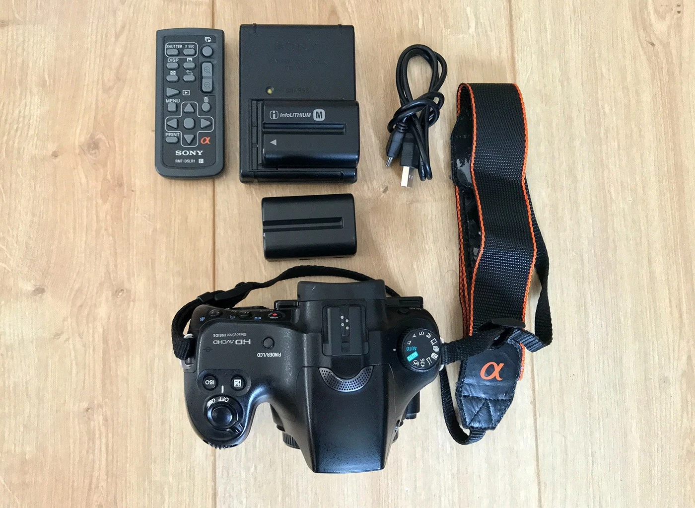 Sony Alpha SLT-A65V 24.3MP Digital SLR Camera - Black (Body only)